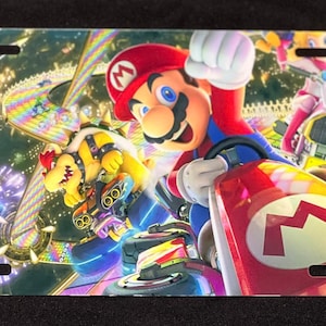 Mario Kart license plate