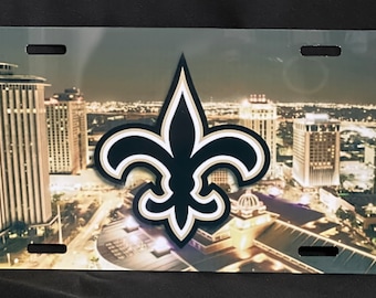 Saints Skyline license plate