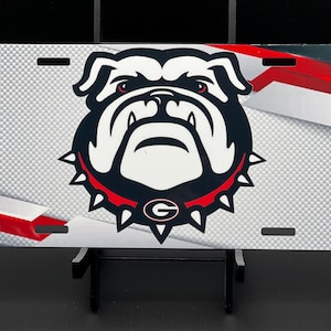 Bulldogs License Plate