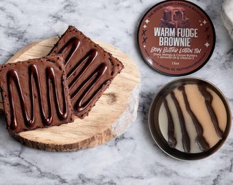 Warm Fudge Brownie Shea Body Butter Bar