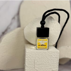 Citronsockerkaka Billuftfräschare Oljediffusor