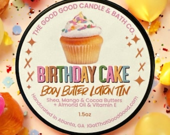 Birthday Cake Shea Body Butter Bar