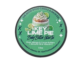 Key Lime Pie Lotion Bar – Shea Butter Body Moisturizer (1.5oz)