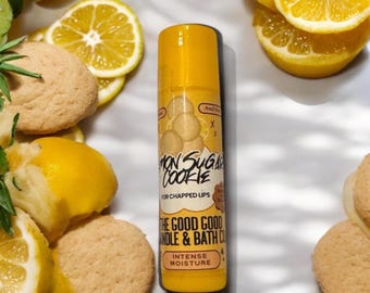 Lemon Sugar Cookie Shea Mango Cocoa Lip Butter Balm 2 Pack