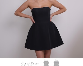 hourglass dress Hourglass - Navy Blue Formal Dress