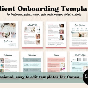 Freelance Welcome Template | Social Media Manager Onboard | Business Onboarding | Freelancer Onboarding | Virtual Assistant Template