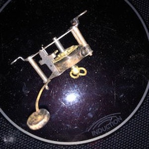 Alarm mechanism for antique clock