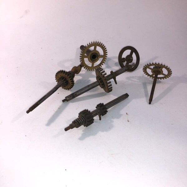 Antique Clock Parts Etsy