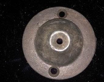 Cast metal  base for coil gong