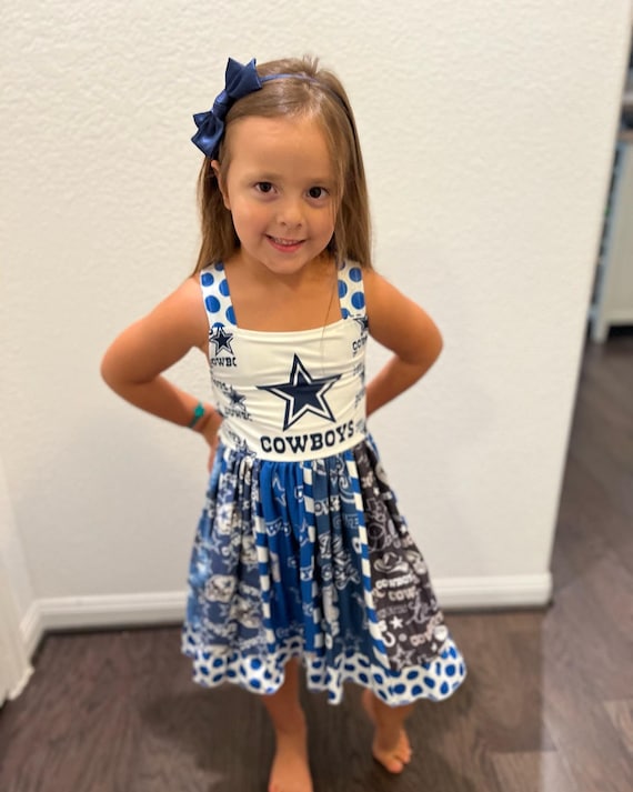 Dallas Cowboy Twirl Dress 