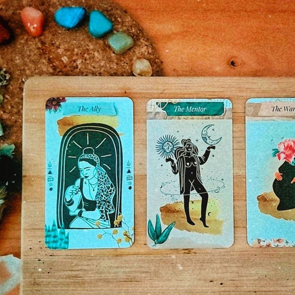 Manifest Your Story | Writing with Spirit Oracle Card Set | Oracle Deck for Writers | Storytelling - Hero's Journey - Divine Feminine