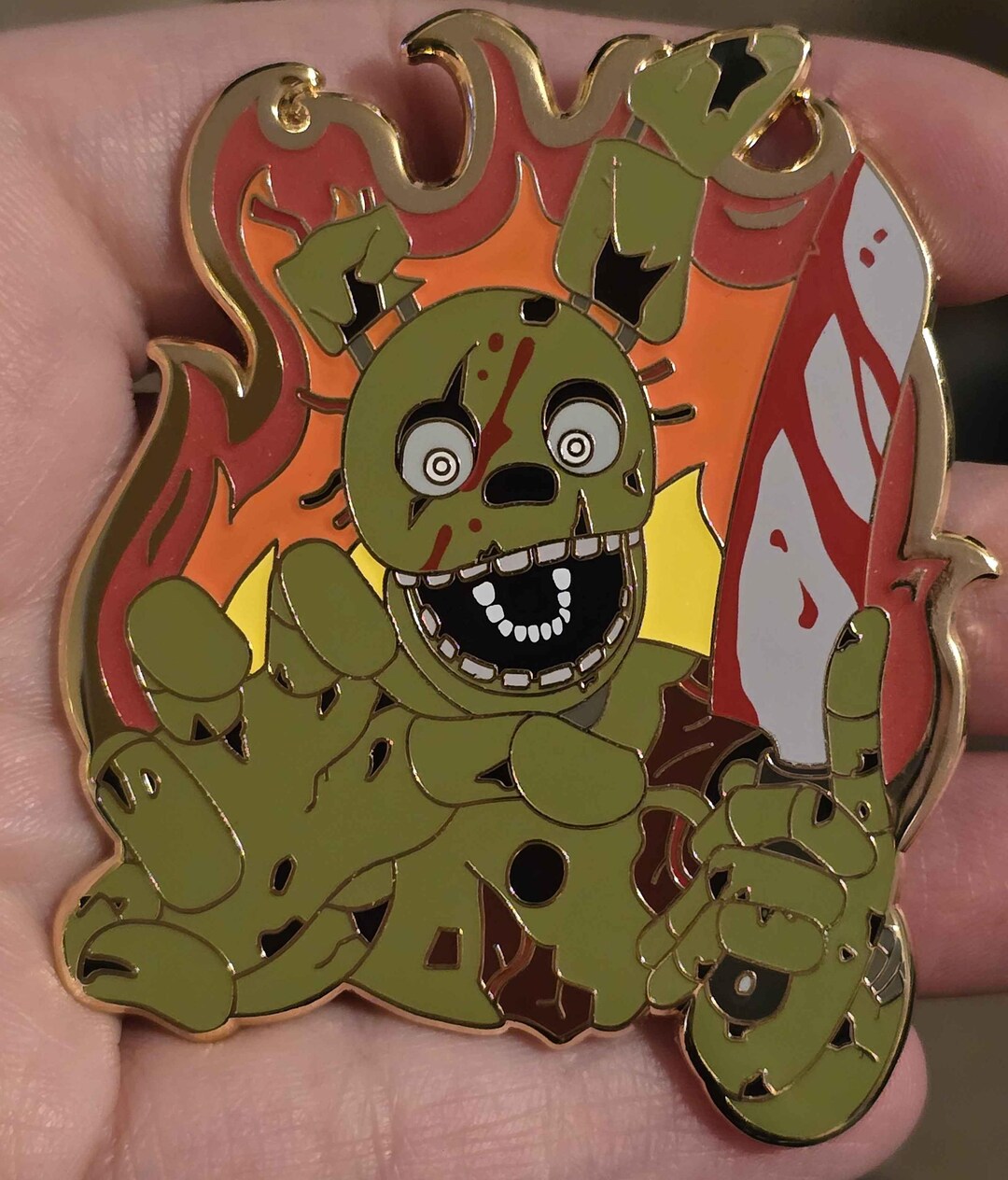 Springtrap Enamel Pin - Etsy