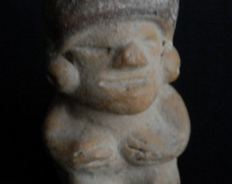 Precolumbian Ceramic Mayan Figurine -A0253