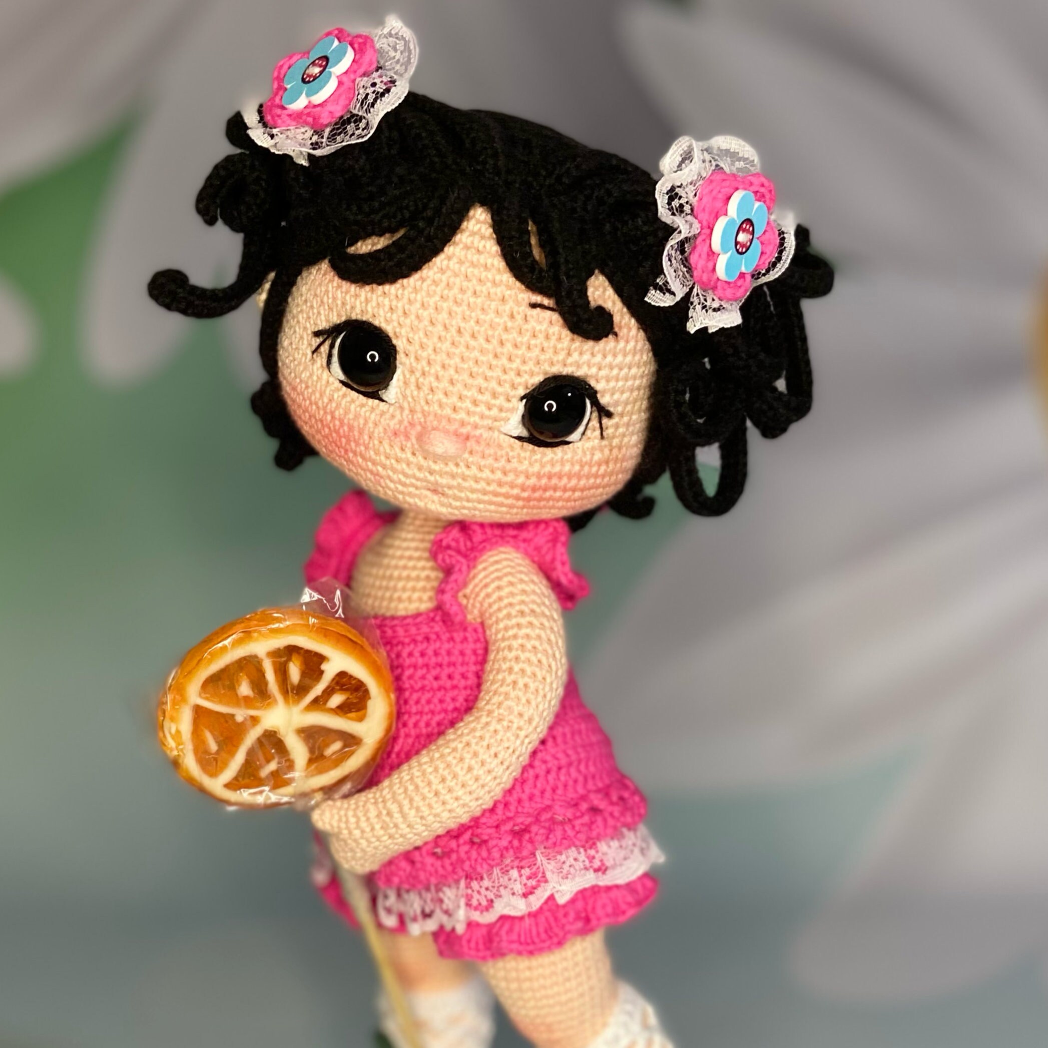 PITIR doll, organik oyuncak ,örgü bebekler