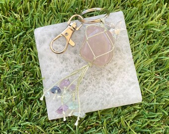 Positive Energy Crystal Box - Bracelet, Palm Stone, Cluster