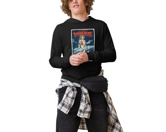 Astro Pin-up Hooded long-sleeve tee