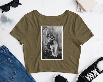 Just Friends Crop Tee