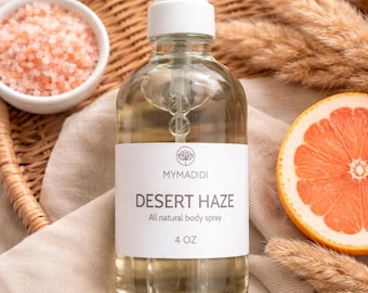 All Natural Body Spray - Refreshing Herbal Mist for Skin