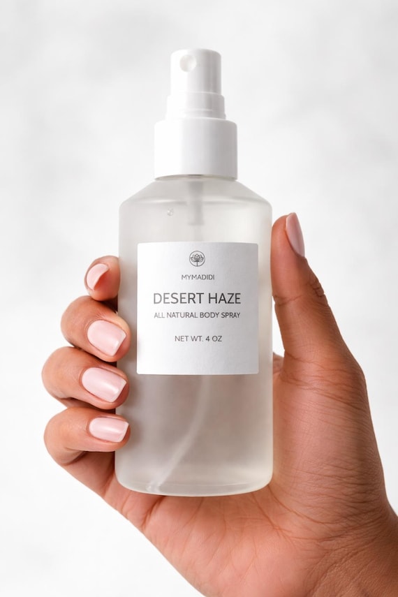 All Natural Body Spray | Organic Scented Mist for Refreshing Skin