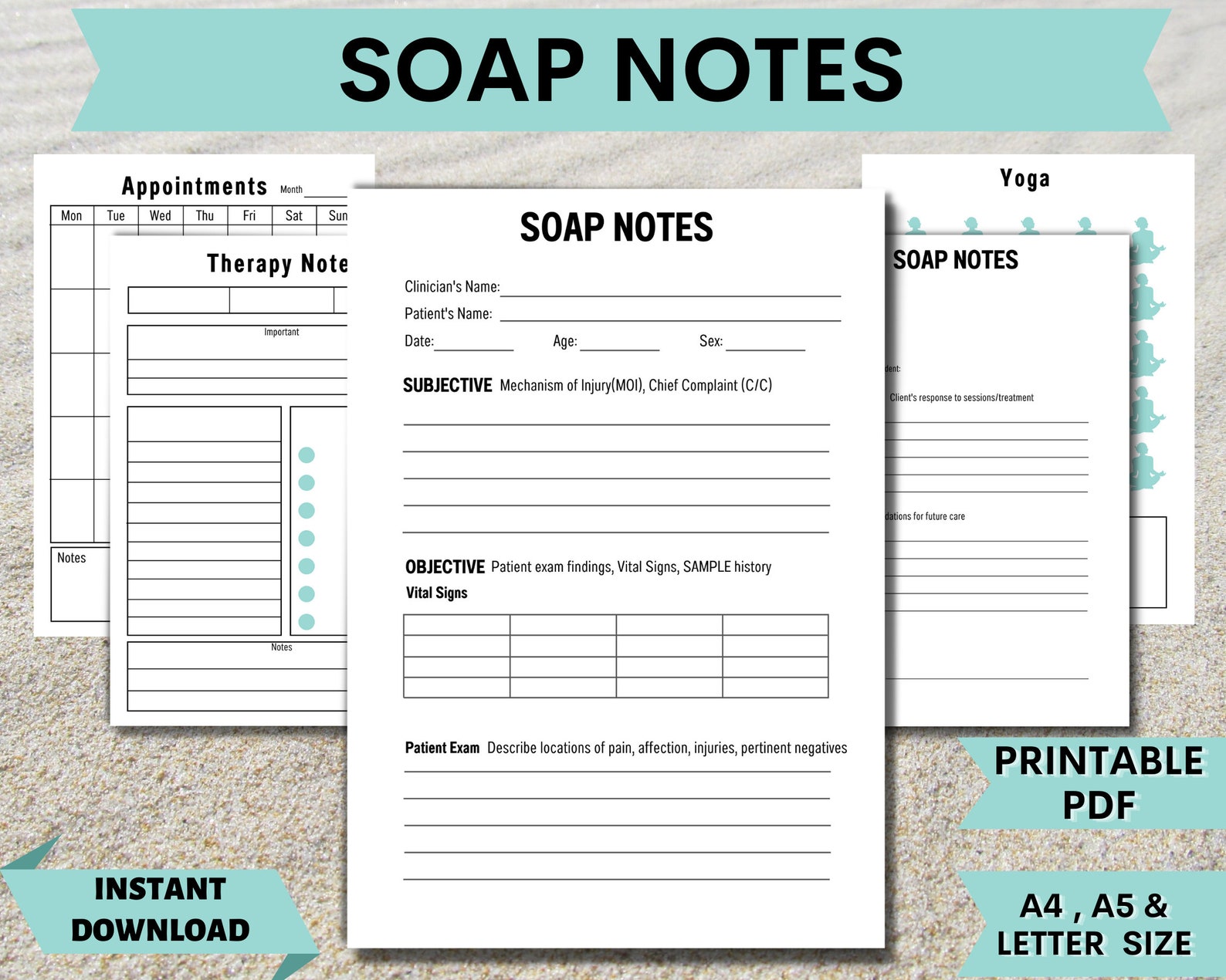 Soap Note, Psychotherapy Progress Note Templates, Private Practice Soap Note, Psychotherapy Progress Note Templates, Private Practice