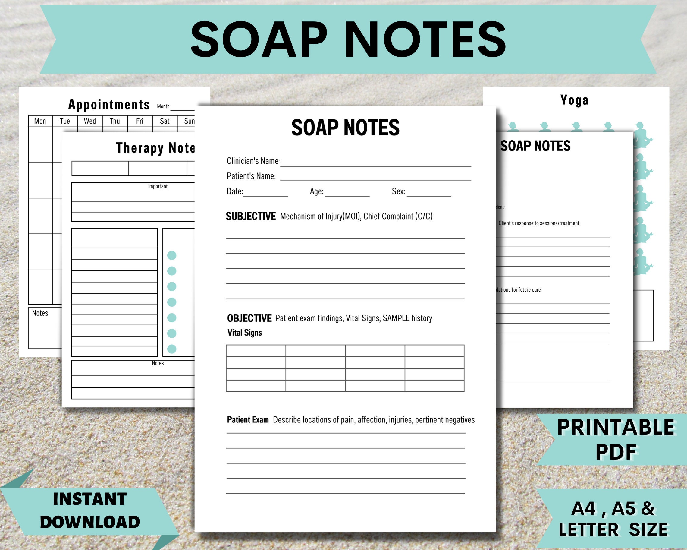 Soap Note, Psychotherapy Progress Note Templates, Private Practice Soap Note, Psychotherapy Progress Note Templates, Private Practice