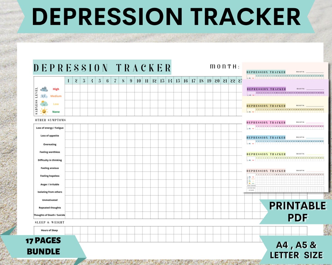 Symptom Tracker Mood Tracker Journal Daily Mood Tracker Anxiety Symptom Tracker Mood Tracker Journal Daily Mood Tracker Anxiety