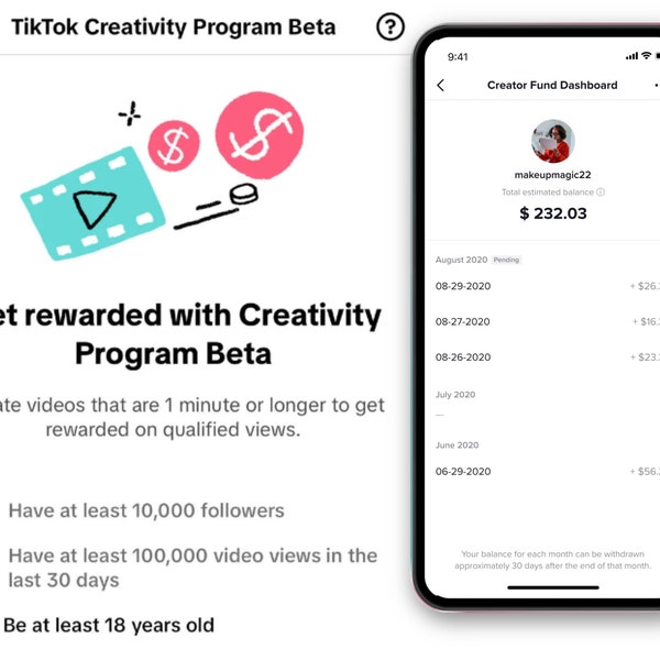 TikTok Creativity Programm BEta Account (US-basiert)