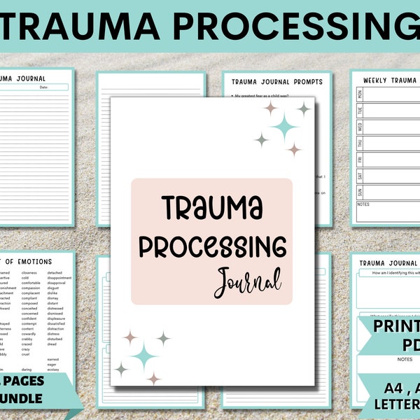 Trauma Journal Prompt Etsy