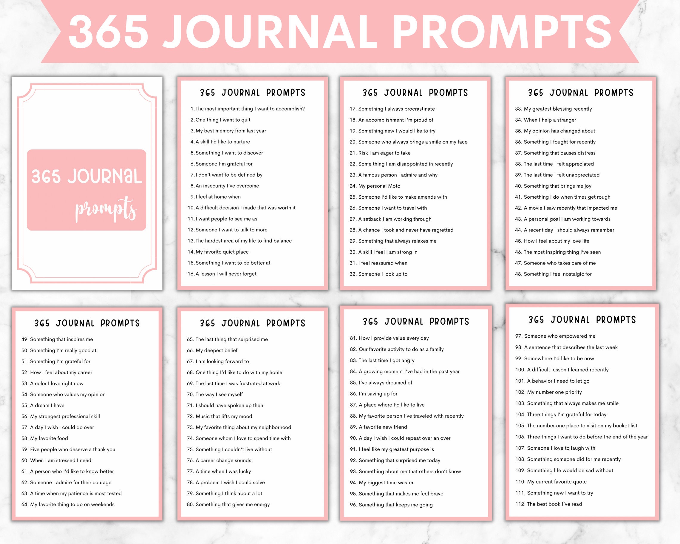 49 [Successful] Relationship Journal Prompts