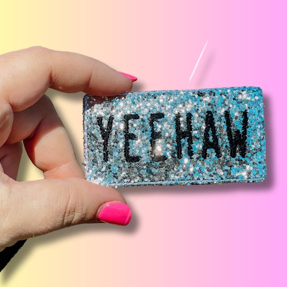 YEEHAW Iron-On Patch || Trucker Hat Patches || Western Iron-on Patch