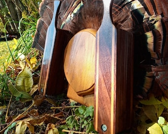 Walnut with cherry box call