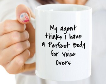 Voice Recording Gift, Voice Over Coffee Mug Gift For Her Him, Funny Work Friend Gift, Gifts For Her, Appreciation Gift, New Job Gift