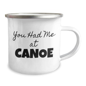 Canoe Camp Mug, Outdoorsman Gift, Lake House Gift, Canoeing Mug For Him Her, Colorado Gifts Cup For A Friend Couples Birthday Anniversary