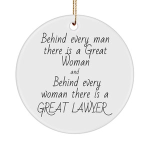 Lawyer Ornament Gift For Her Him, Attorney Gift Decor For Law School Student Grad Paralegal Case Manager Coworkers Office, Adorno De Navidad