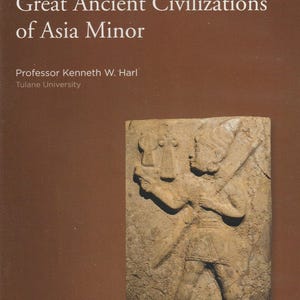 The Great Courses- Great Ancient Civilizations of Asia Minor, 4 Video DVD&#39;s, 24 Chapters, + Printed Guidebook 170 pages