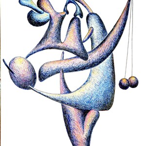 235  Composition  India ink on paper  10,5-14  2003