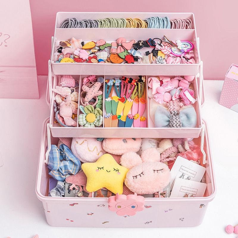 Personalised Kids Hair Accessories Box  2 Sizes  Kids  How Divine