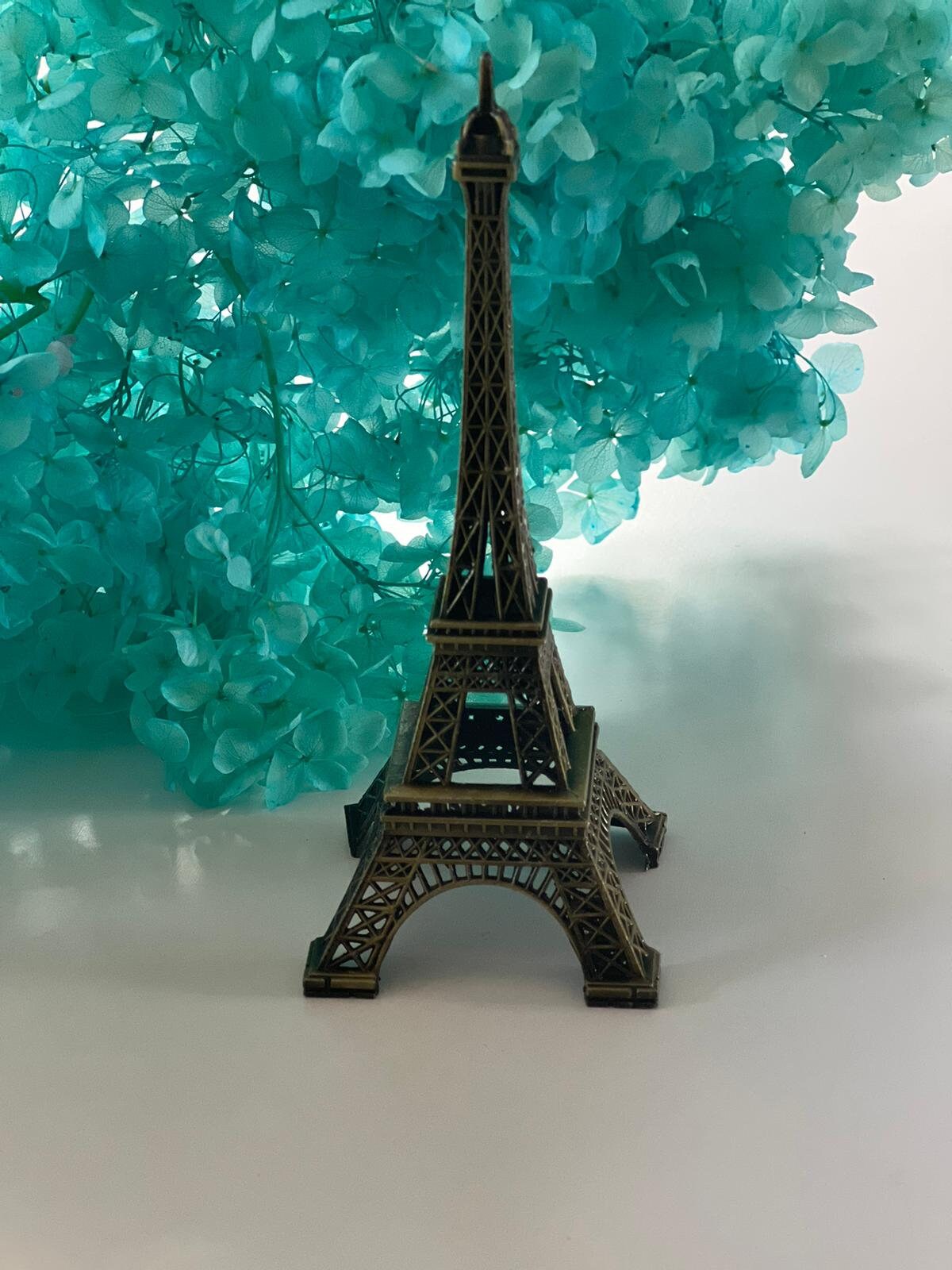 Miniature Bronze Eiffel Tower Paris France Souvenir Collectible Ornament Miniature Bronze Eiffel Tower Paris France Souvenir Collectible Ornament