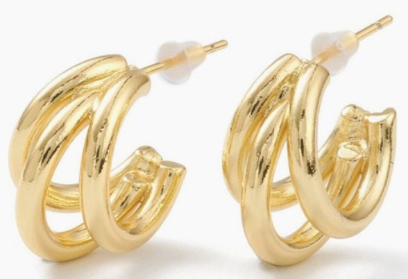 Argollas Arracadas Oro Solido Real 14K Para Mujer Y Hombre 14x14 / CZ 14K  Solid Gold Huggies Hoop Earrings for Womens Mens Everyday Earrings -   Canada