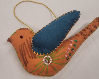 Hand made bird design