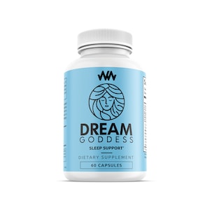 Womens Sleep Support Supplement | Female Specific Relaxation Sleep Aid | Dream Goddess | Calm Mind | Enhance Rest Support Vitamin
