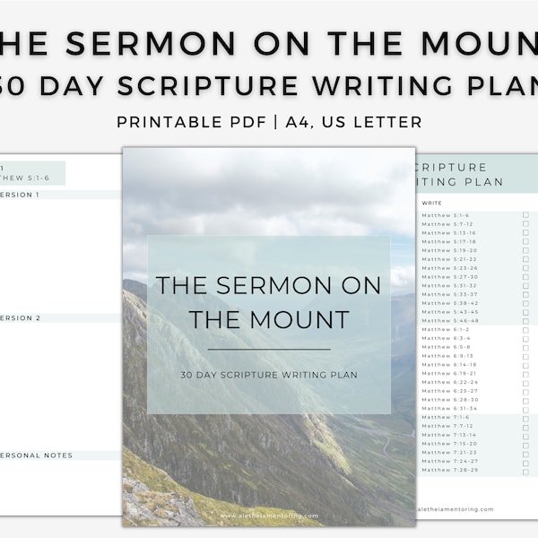 Sermon on the Mount - Etsy
