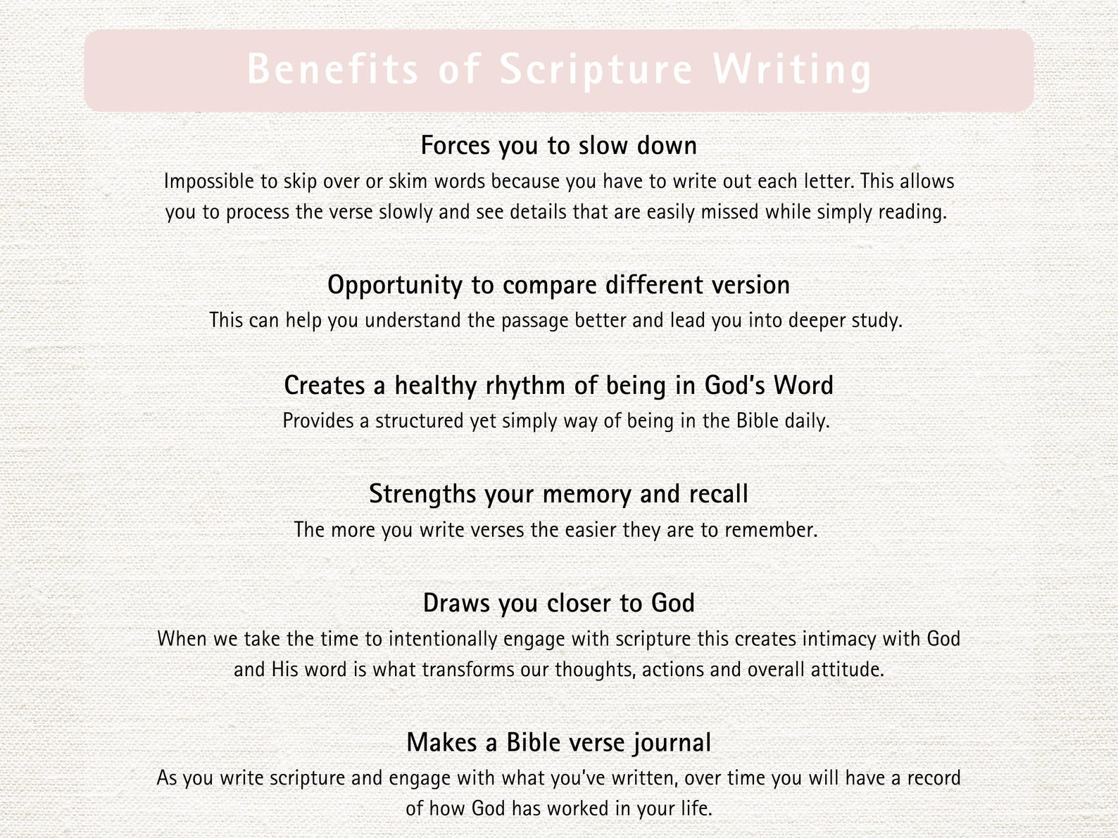12 Month Scripture Writing Plan Bundle One: Bible Study Journal ...