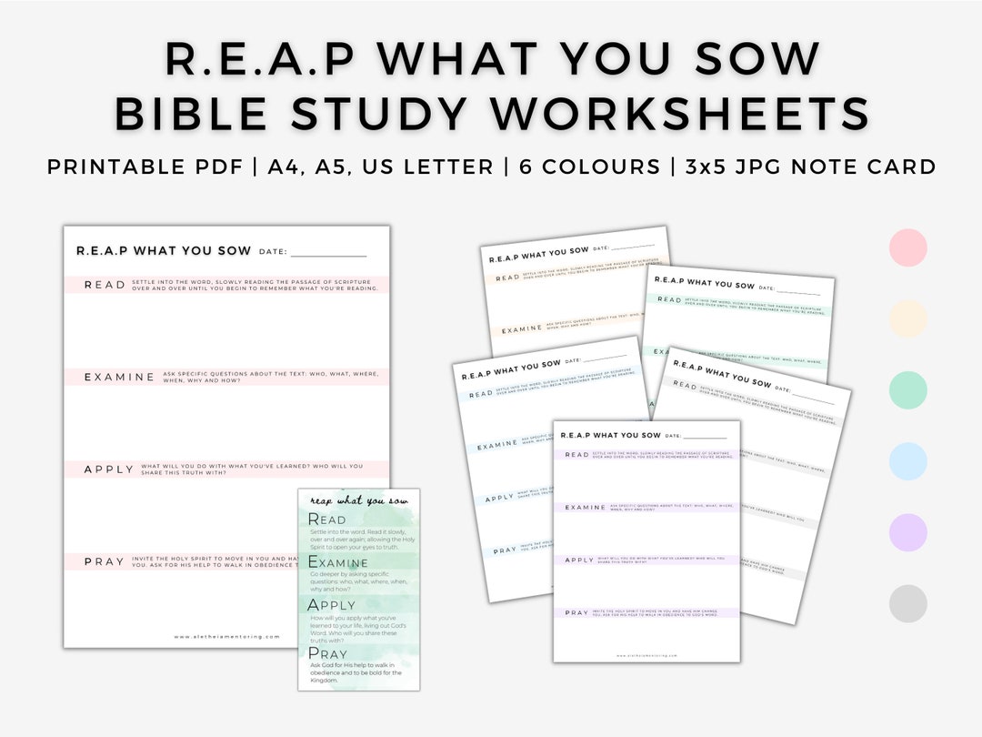 reap-what-you-sow-printable-bible-study-worksheets-daily-devotion-scripture-guide-christian-faith-journal-note-taking-instant-download-etsy for Free Printable Bible Study Worksheets Pdf REAP What You Sow Printable Bible Study Worksheets, Daily Devotion Scripture Guide, Christian Faith Journal Note Taking, Instant Download - Etsy for Free Printable Bible Study Worksheets Pdf