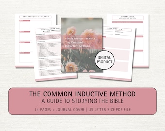 Metoda indukcyjnego studiowania Biblii do druku: Notatki z dziennika chrześcijańskiego (pobierz plik PDF)