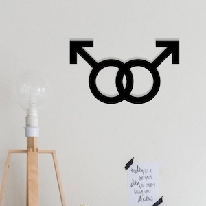Gay Sign Wall Decoration