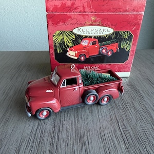 1997年製 ホールマーク社製 1953年式 GMC オールアメリカン・トラック – シリーズ第1弾 – ヴィンテージ記念クリスマスオーナメント