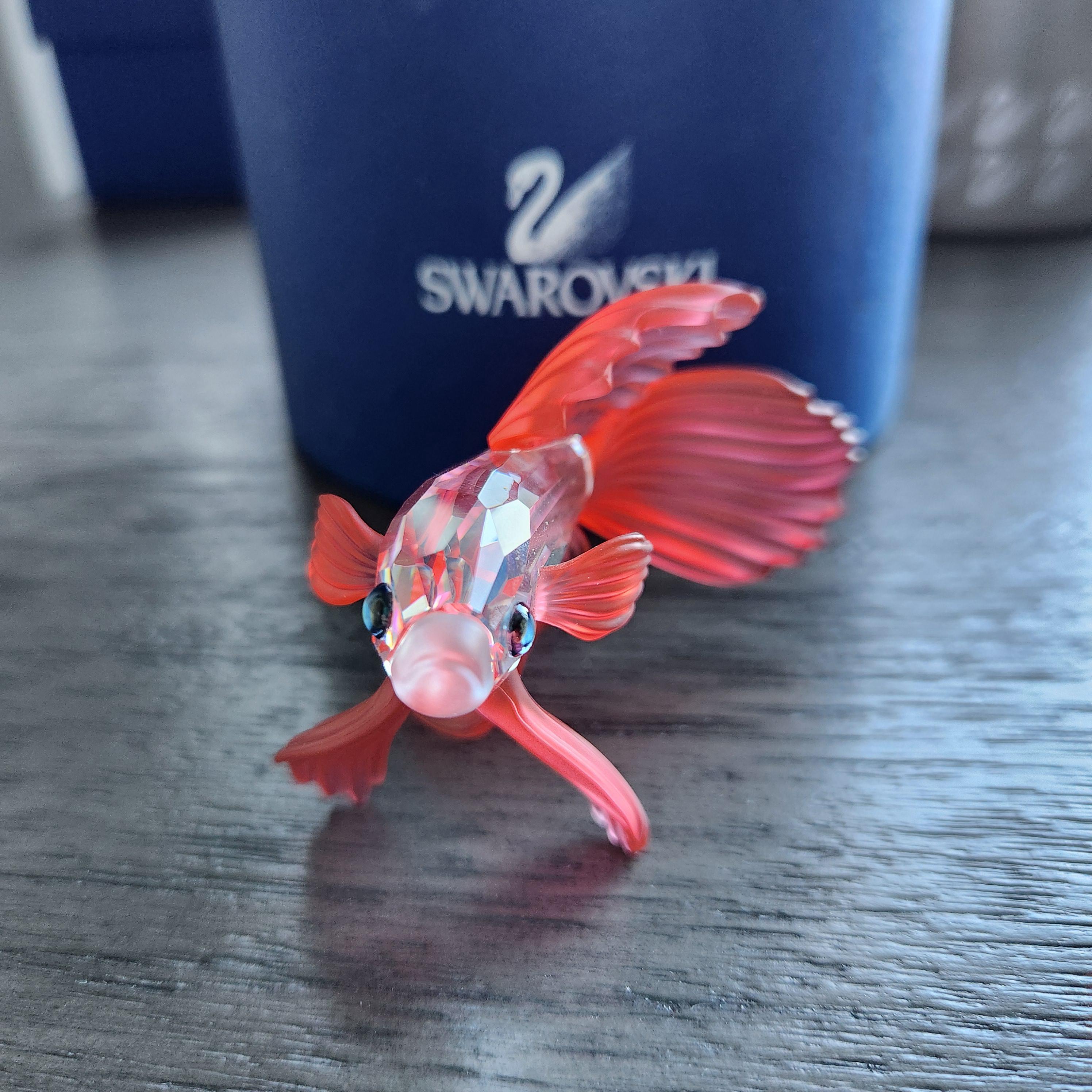 スワロフスキー　クリスタル　魚　置物 スワロフスキー置物・アクセサリー専門店 ☆プラネタリウム☆