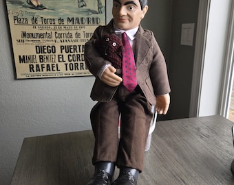 Mr. Bean Bendable Action Figure NJ Croce Bendable Rubber New in