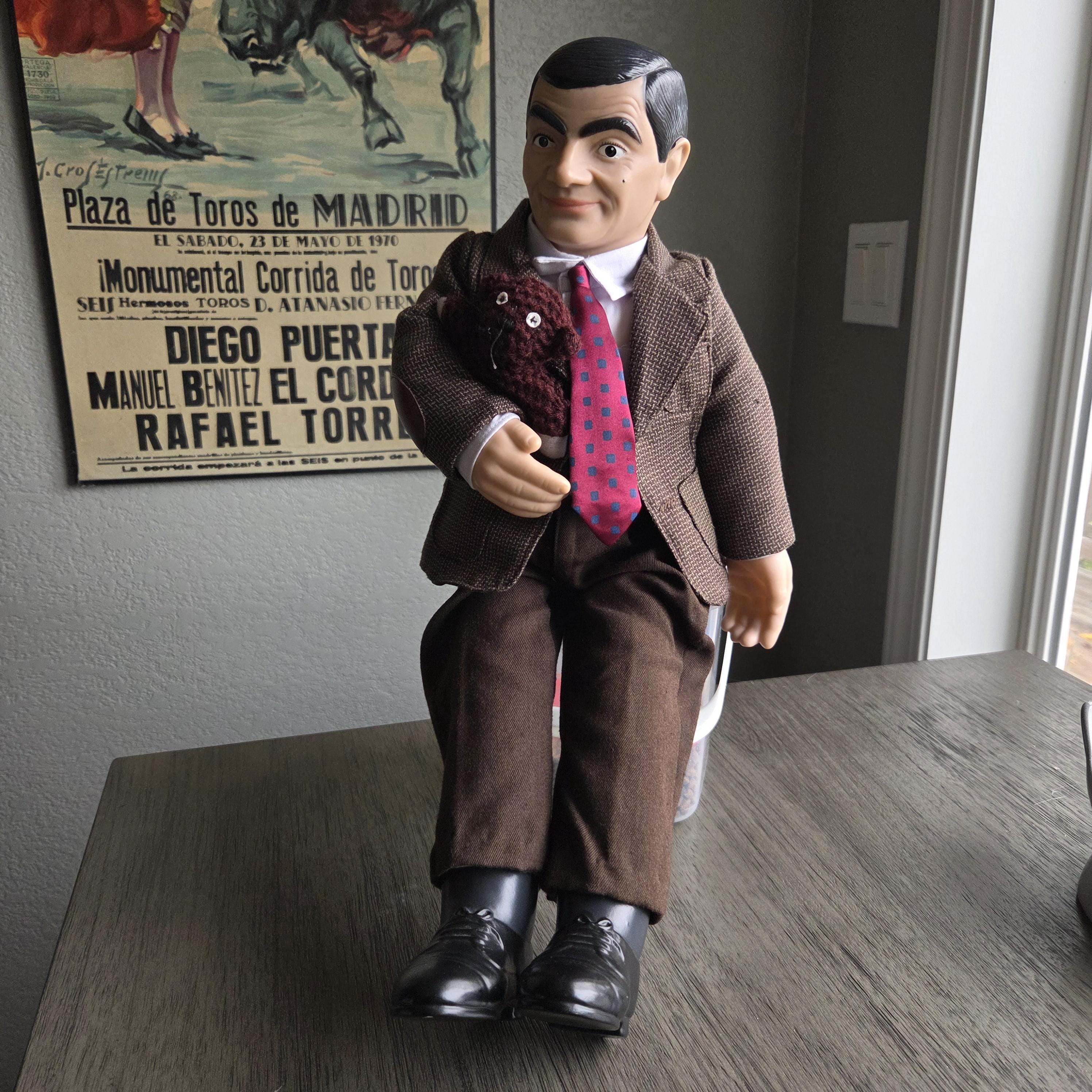 激レア　Mr. Bean doll teddy Bear 1997 90s RARE Vintage 1997 Mr. Bean Doll With Teddy – Collectible Plush